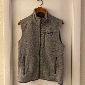 Patagonia Men’s Medium Stonewash/Gray Fleece Vest